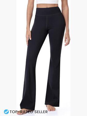 Tall Flare Leggings High Waist Bootcut Yoga Pants 34 36 38 Inseam